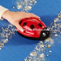 Ladybug Insect Shape PP Plastic Manual Carpet Roll Cleaning Brush Carpet Cleaner