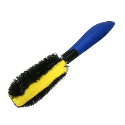 BSCI factory 2-in-1 ergonomic car wash foam brush